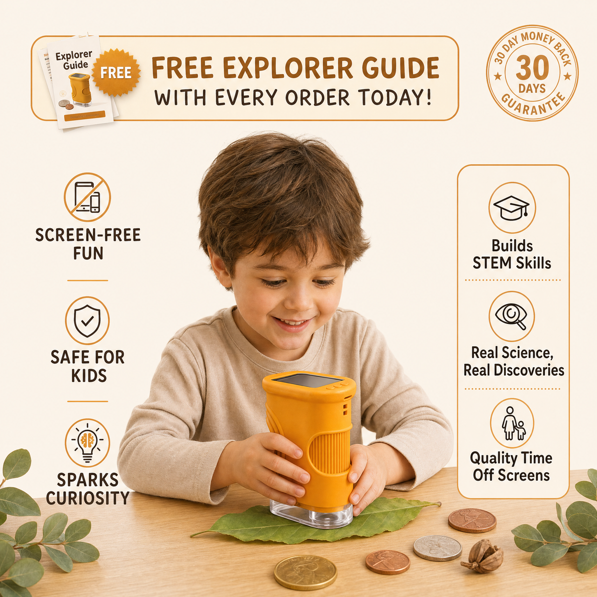 ExplorerScope™ 4K Discovery Microscope